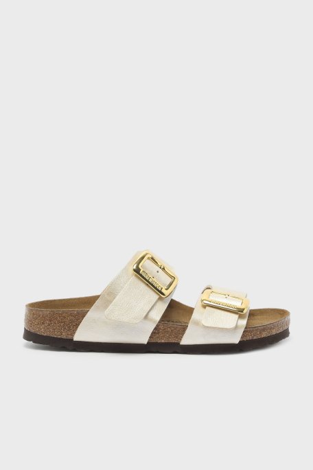 Birkenstock Sydney Cushion Çift Bantlı Kadın Terlik 1029492 BEJ - Birkenstock