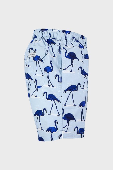 Bluemint Arthus Regular Fit Cepli Deniz Şortu Hızlı Kuruyan Erkek Mayo Short BM22003011MS 711 AÇIK MAVİ-LACİVERT - Bluemint (1)