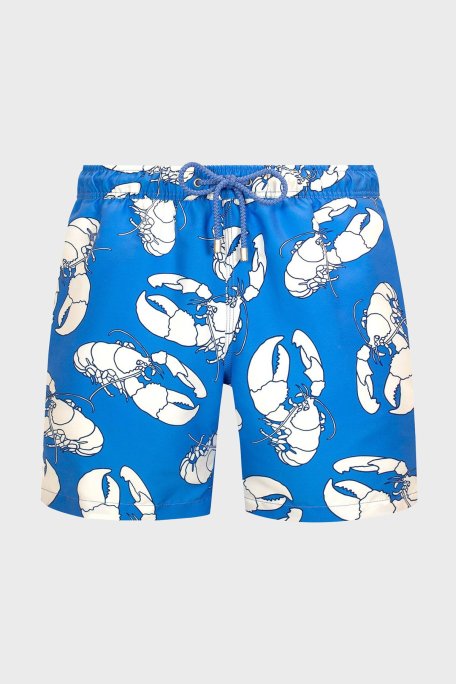 Bluemint Arthus Regular Fit Deniz Şortu Hızlı Kuruyan Erkek Mayo Short BM23003011MS 888 MAVİ-BEYAZ - Bluemint (1)