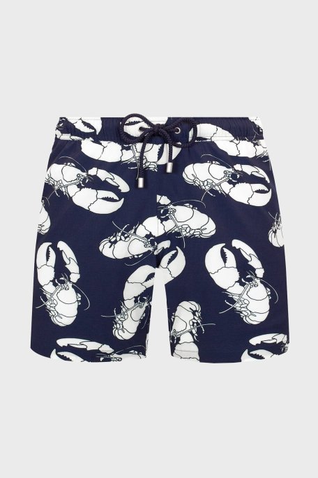 Bluemint Arthus Stretch Regular Fit Deniz Şortu Hızlı Kuruyan Erkek Mayo Short BM23003131MS 931 LACİVERT-BEYAZ - Bluemint (1)