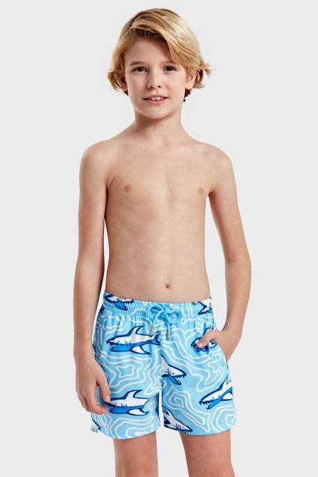 Bluemint Cepli Deniz Şortu Hızlı Kuruyan Çocuk Mayo Short BM24008167BS 1061 MAVİ - Bluemint