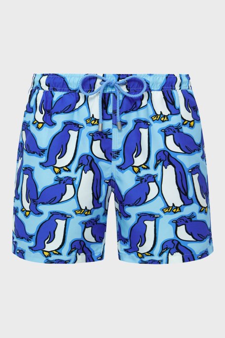 Bluemint Cepli Deniz Şortu Hızlı Kuruyan Erkek Mayo Short BM24003011MS 1034 MAVİ - Bluemint (1)