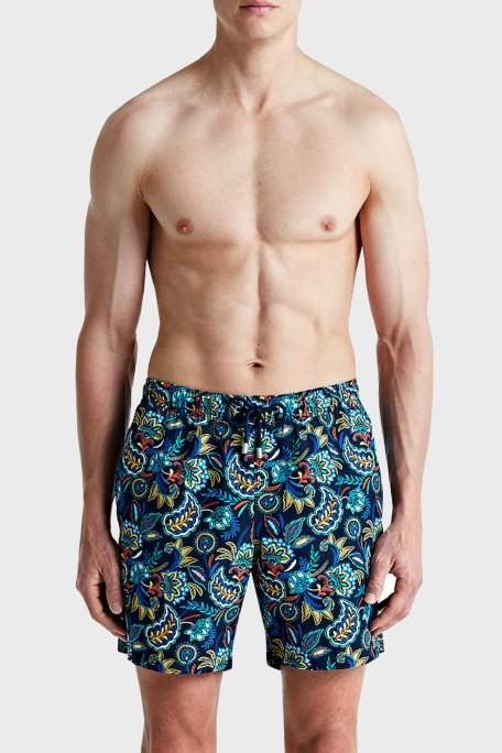 Bluemint Cepli Deniz Şortu Hızlı Kuruyan Erkek Mayo Short BM24003011MS 1041 LACİVERT - Bluemint