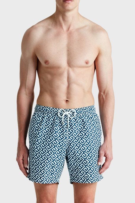 Bluemint Cepli Deniz Şortu Hızlı Kuruyan Erkek Mayo Short BM24003011MS 873 LACİVERT - Bluemint