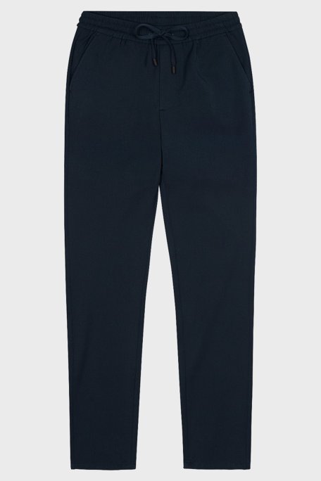 Bluemint Comfort Fit Belden Bağlamalı Düz Paça Jogger Erkek Pantolon BM25009160MW 155 LACİVERT - Bluemint