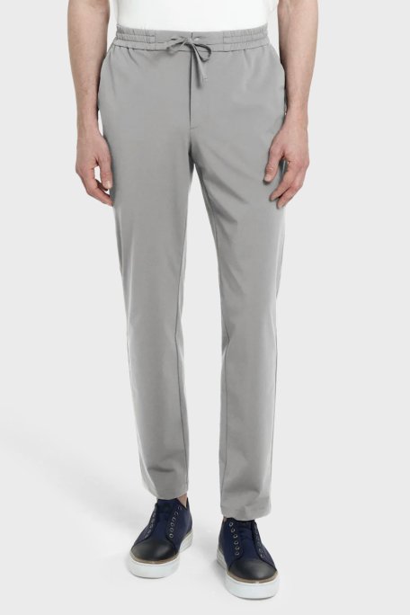 Bluemint Comfort Normal Bel Daralan Paça Erkek Pantolon TRAVELTECH 317 GRİ - Bluemint