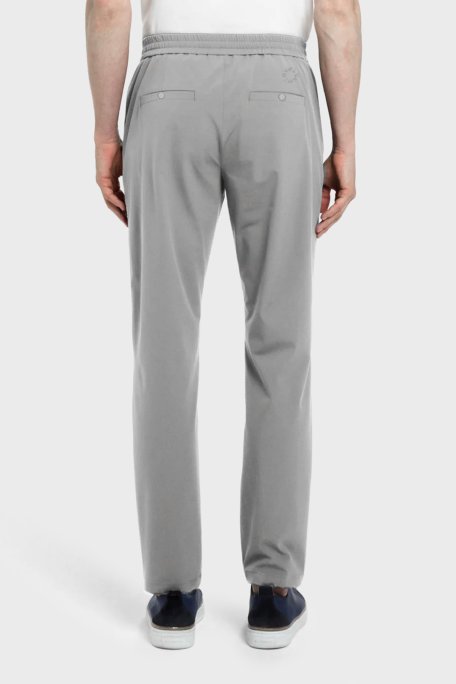 Bluemint Comfort Normal Bel Daralan Paça Erkek Pantolon TRAVELTECH 317 GRİ - Bluemint (1)