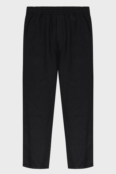 Bluemint Edan % 100 Keten Comfort Fit Jogger Erkek Pantolon BM24009296MS 111 SİYAH - Bluemint (1)