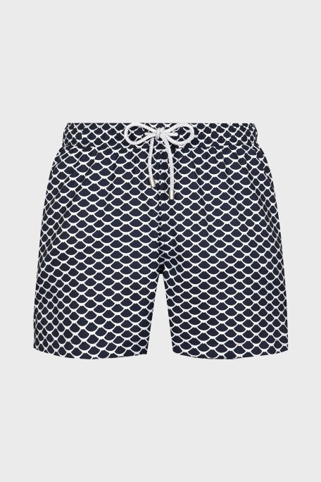 Bluemint Logan Cepli Deniz Şortu Hızlı Kuruyan Erkek Mayo Short BM23003013MS 529 LACİVERT - Bluemint (1)