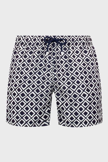 Bluemint Logan Cepli Deniz Şortu Hızlı Kuruyan Erkek Mayo Short BM23003013MS 916 LACİVERT - Bluemint (1)