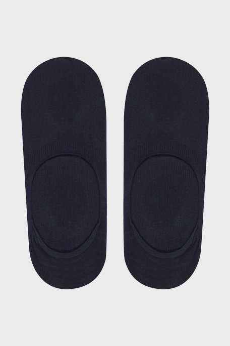 Bluemint Logolu Bambu Karışımlı Babet Erkek Çorap BM250234854A 155 LACİVERT - Bluemint (1)