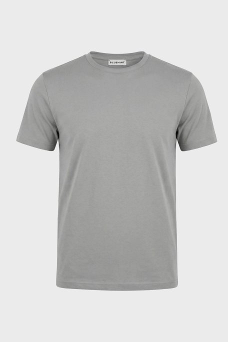 Bluemint Modal Kumaş Bisiklet Yaka Basic Erkek T Shirt SORATEE 1329 GRİ - Bluemint (1)