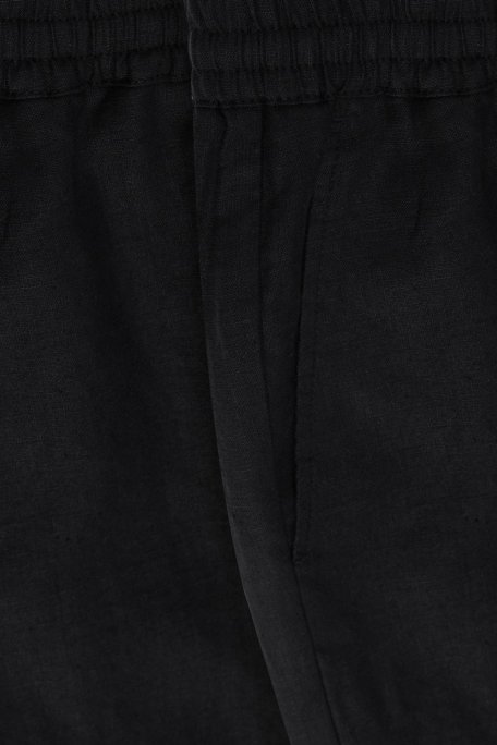 Bluemint Pamuklu Comfort Fit Lastikli Bel Daralan Paça Erkek Pantolon BM25009296M S11 SİYAH - Bluemint (1)