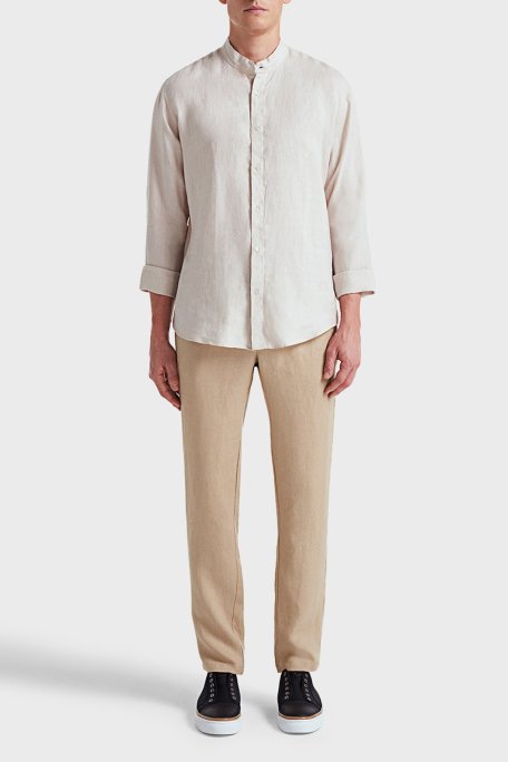 Bluemint Pamuklu Comfort Fit Lastikli Bel Daralan Paça Erkek Pantolon BM25009296MS 214 BEJ - Bluemint