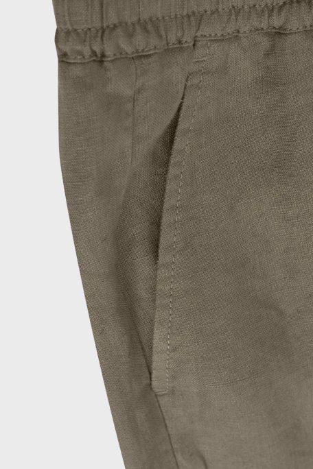 Bluemint Pamuklu Comfort Fit Lastikli Bel Daralan Paça Erkek Pantolon BM25009296MS 836 AÇIK HAKİ - Bluemint (1)