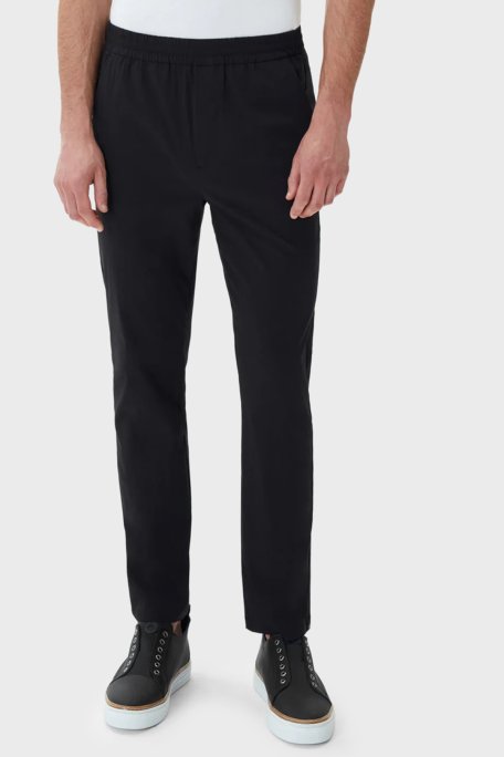 Bluemint Pamuklu Comfort Fit Normal Bel Daralan Paça Jogger Erkek Pantolon ACESUMJOGG 111 SİYAH - Bluemint