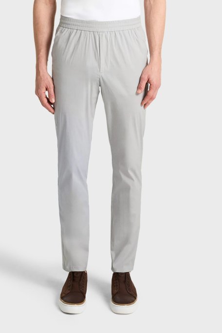 Bluemint Pamuklu Comfort Fit Normal Bel Daralan Paça Jogger Erkek Pantolon ACESUMJOGG1 152 GRİ - Bluemint