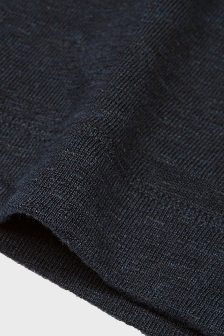 Bluemint Pamuklu Comfort Fit Sıfır Yaka Erkek T Shirt BM25001303MS 155 KOYU LACİVERT - Bluemint (1)