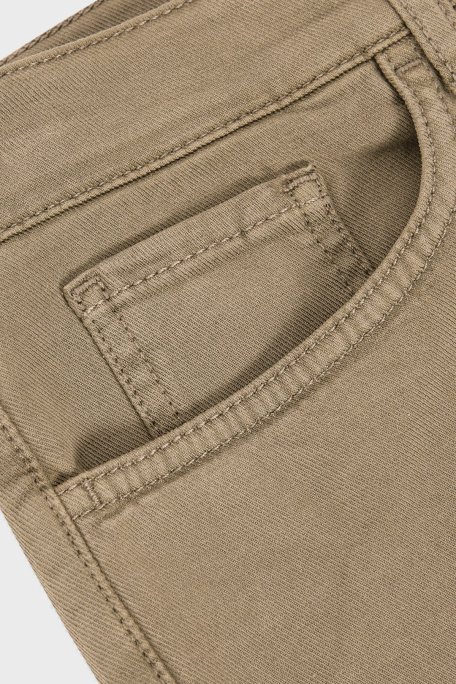 Bluemint Pamuklu Slim Fit Normal Bel Dar Paça Erkek Pantolon BM25009361MS 214 BEJ - Bluemint (1)