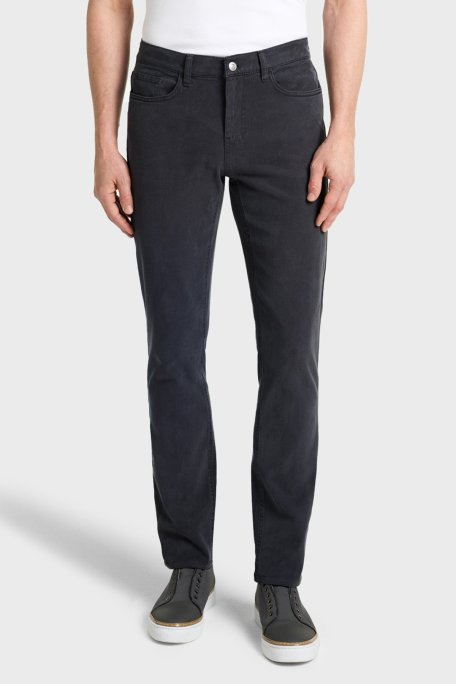 Bluemint Pamuklu Slim Fit Normal Bel Düz Paça Erkek Pantolon BM25009361MS 429 LACİVERT - Bluemint