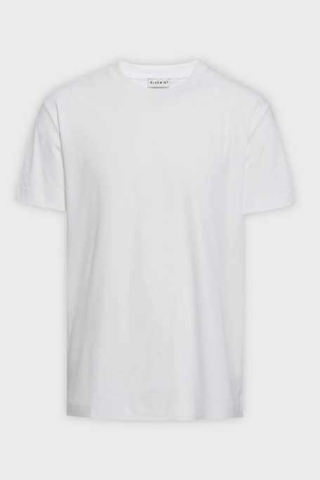 Bluemint Rahat % 100 Pamuk Bisiklet Yaka Erkek T Shirt NOLAN 112 BEYAZ - Bluemint (1)