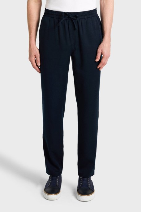 Bluemint Regular Fit Normal Bel Daralan Paça Jogger Erkek Pantolon BM25009503MS 155 LACİVERT - Bluemint