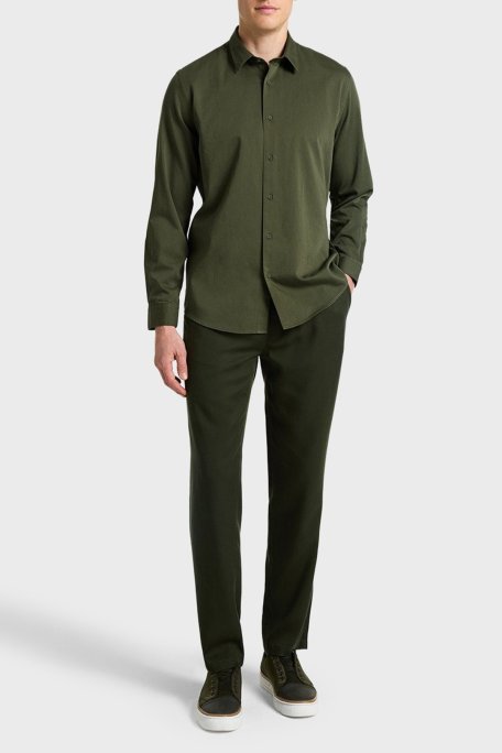 Bluemint Regular Fit Normal Bel Daralan Paça Jogger Erkek Pantolon BM25009503MS 555 Zeytin Yeşil - Bluemint (1)