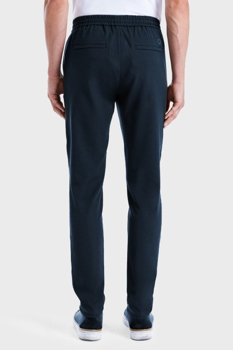 Bluemint Streç Comfort Fit Normal Bel Düz Paça Jogger Erkek Pantolon BM24009160MW 155 LACİVERT - Bluemint (1)