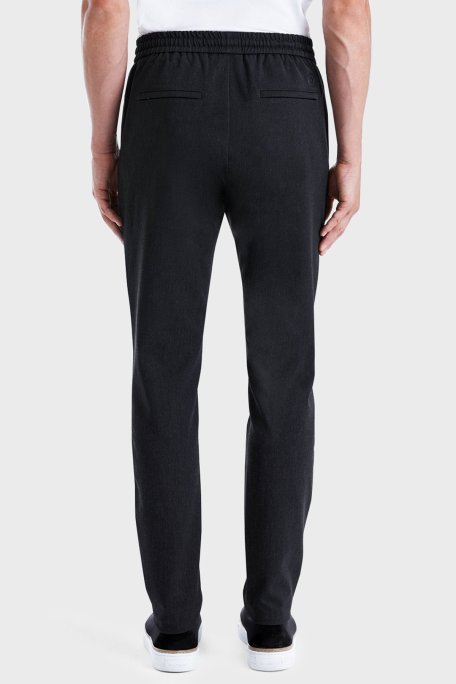 Bluemint Streç Comfort Fit Normal Bel Düz Paça Jogger Erkek Pantolon BM24009160MW 500 ANTRASİT - Bluemint (1)