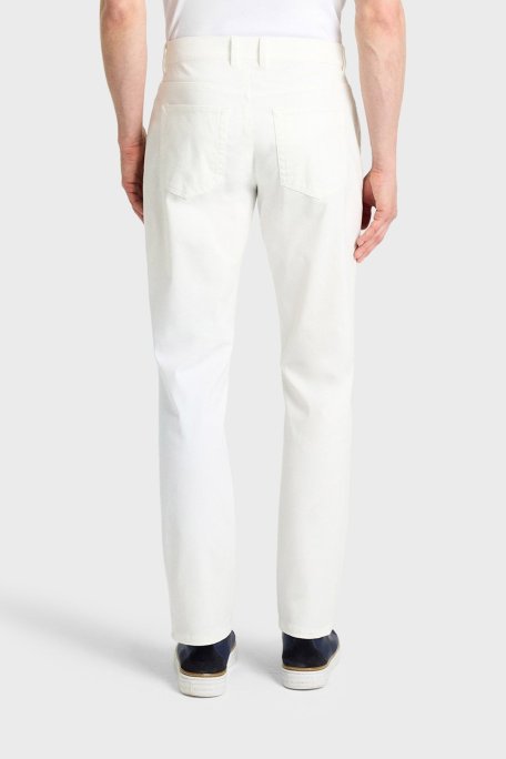 Bluemint Streç Pamuklu Tapered Fit Daralan Paça Erkek Pantolon BM25009361MS 112 BEYAZ - Bluemint (1)