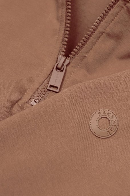 Bluemint Wesley Streç Pamuklu Regular Fit Dik Yaka Erkek Sweat BM22019247MW 859 TABA - Bluemint (1)