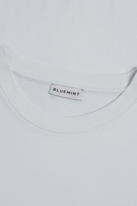 Bluemint William Brushed % 100 Pamuk Comfort Fit Bisiklet Yaka Erkek T Shirt BM24001389MW 630 MİNT - Bluemint (1)
