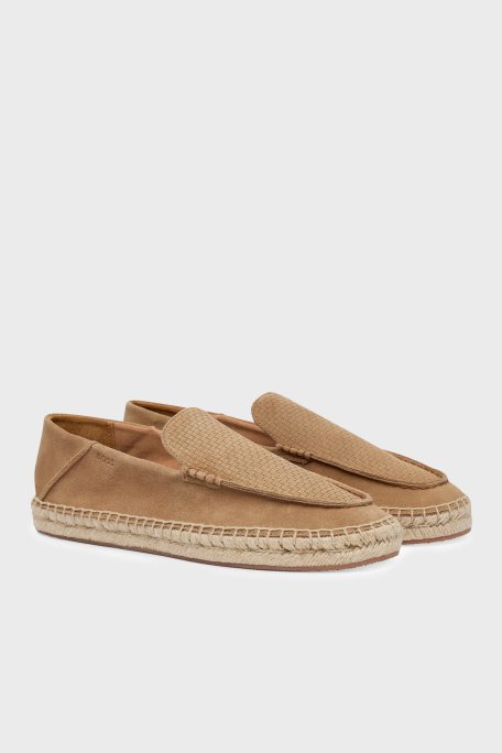 Boss % 100 Deri Erkek Espadril 50563149 260 BEJ - Boss (1)