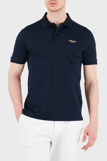 Boss % 100 Pamuk Regular Fit Düğmeli Erkek Polo 50566650 404 LACİVERT - Boss