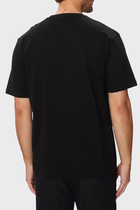 Boss % 100 Pamuklu Oversize Fit Erkek T Shirt 50519368 001 SİYAH - Boss (1)