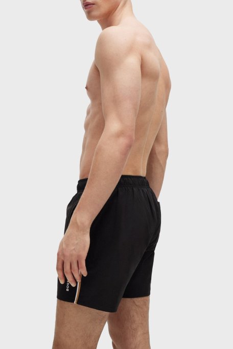 Boss Belden Bağlamalı Cepli Erkek Mayo Short 50491594 001 SİYAH - Boss (1)