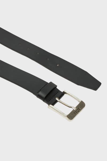 Boss Deri Logolu Erkek Kemer 50512795 001 SİYAH - Boss (1)