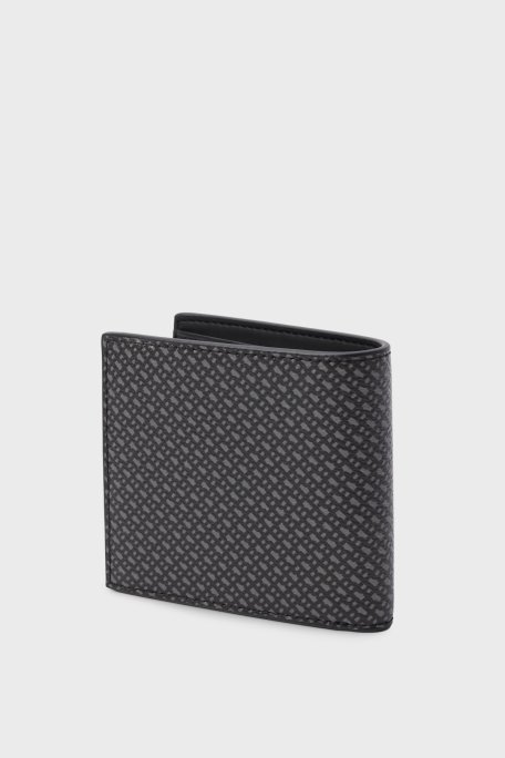 Boss Desenli Erkek Cüzdan 50558487 001 SİYAH - Boss (1)