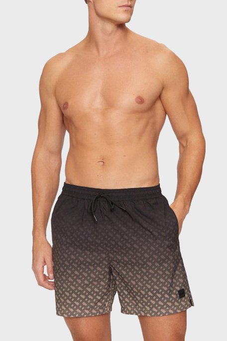 Boss Efekt Desenli Cepli Erkek Mayo Short 50534343 001 SİYAH - Boss (1)