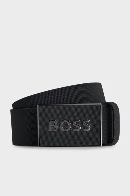 Boss Hakiki Deri Erkek Kemer 50471333 003 SİYAH - Boss
