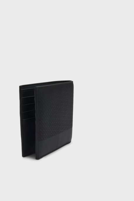 Boss Hakiki Deri Logolu Erkek Cüzdan 50563665 002 SİYAH - Boss (1)