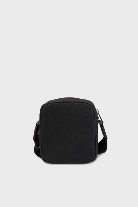 Boss Jakarlı Logo Baskılı Ayarlanabilir Askılı Erkek Çanta 50554373 001 SİYAH - Boss (1)