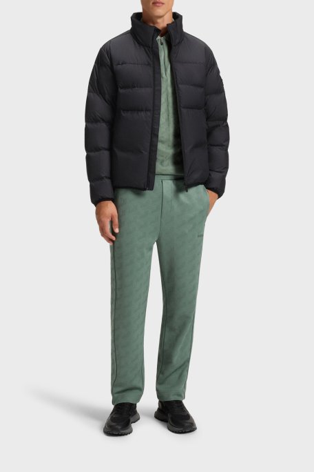 Boss Kapitoneli Regular Fit Dik Yaka Su İtici Şişme Erkek Mont 50544322 402 LACİVERT - Boss (1)