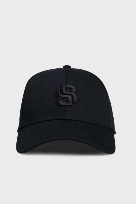 Boss Logo Nakışlı % 100 Pamuk Erkek Şapka 50533299 002 SİYAH - Boss