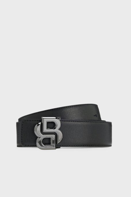 Boss Logo Tokalı Erkek Kemer 50563910 003 SİYAH - Boss