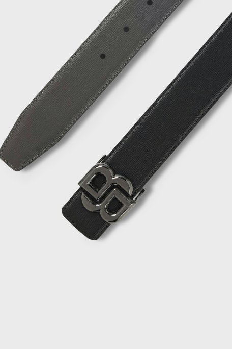 Boss Logo Tokalı Erkek Kemer 50563910 003 SİYAH - Boss (1)