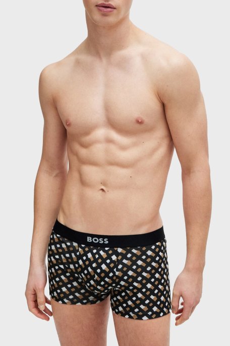 Boss Logolu 2 Pack Erkek Boxer 50517861 960 SİYAH - Boss (1)