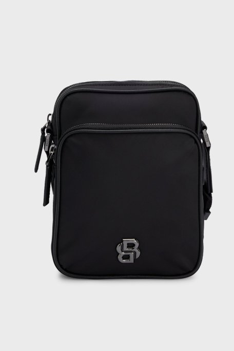 Boss Logolu Ayarlanabilir Askılı Erkek Çanta 50523462 001 SİYAH - Boss