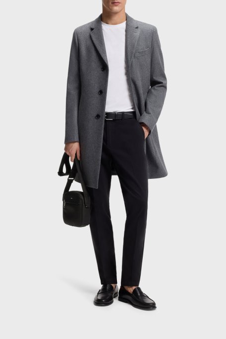 Boss Logolu Ayarlanabilir Askılı Erkek Çanta 50563096 001 SİYAH - Boss (1)