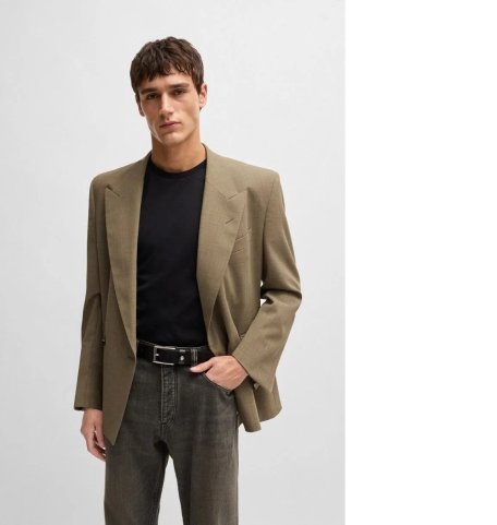 Boss Logolu Deri Erkek Kemer 50522778 001 SİYAH - Boss (1)